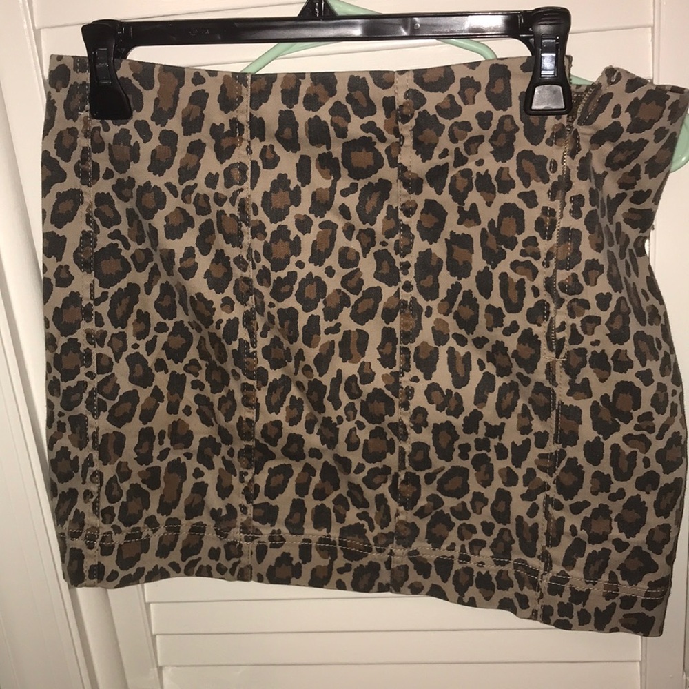 Cheetah skirt